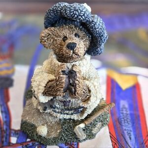 Vintage GOLF Theme Boyds Bears Sebastian’s Prayer Figurine 1993 Style #2227